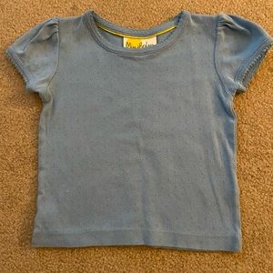 Mini Boden Pointelle Top, size 3-4Y
